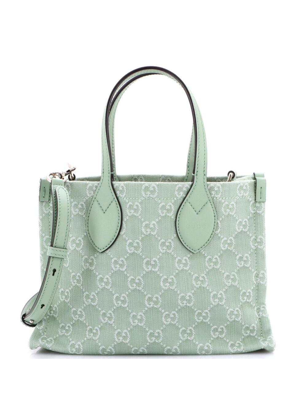 Gucci Ophidia Shopper Tote Gg Denim #269524G14B